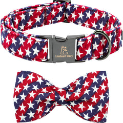 Collar Lionheart Glory con bandera americana para desfiles y celebraciones.