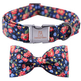 Collar floral Lionheart Glory para perros, ideal para paseos diarios.