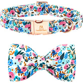 Collar Lionheart Glory con lazo floral para perro, estilo primaveral y cómodo.