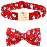 Collar Lionheart Glory navidad con lazo Santa para fiestas y paseos