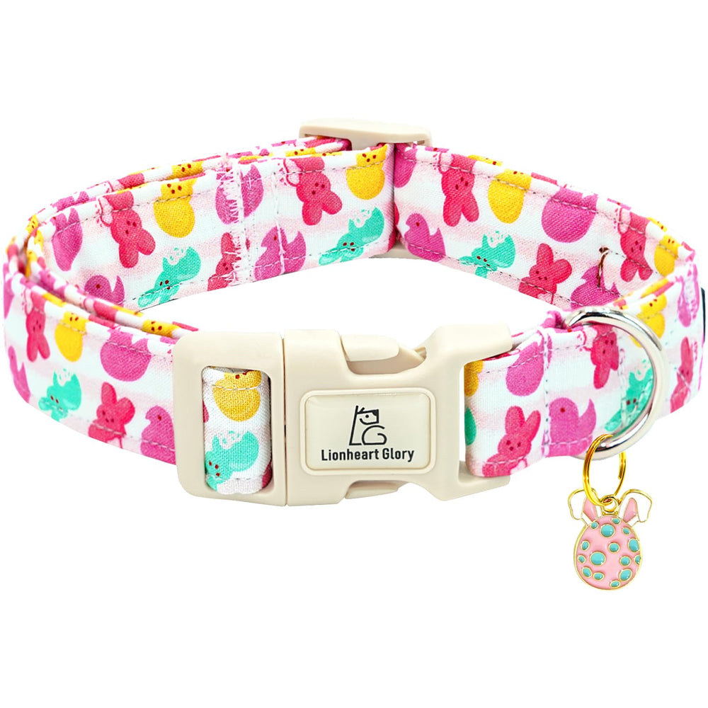 Collar Lionheart glory con diseño de conejo, cómodo y seguro para paseos.