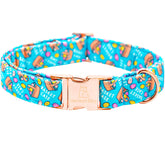 Collar Lionheart Glory para perros con diseño de huevos de Pascua, ideal para salidas festivas.