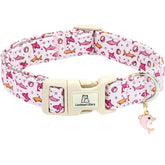 Lionheart Glory collar shark print rosa para paseos diarios con estilo