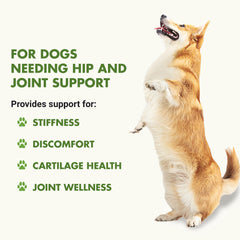 LIQUID-VET K9 Hip & Joint, etiqueta avanzada para confianza en la fórmula.