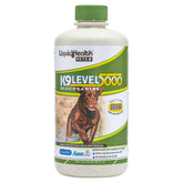 LIQUIDHEALTH Mascotas glucosamina K9, botella 32 oz para apoyar articulaciones y movilidad.