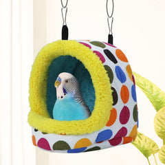 Litewoo hamaca para aves, textura cálida para sueño tranquilo.