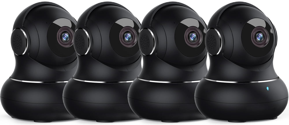 Litokam 2K camara interior 360 grados – cobertura total para seguridad del hogar.