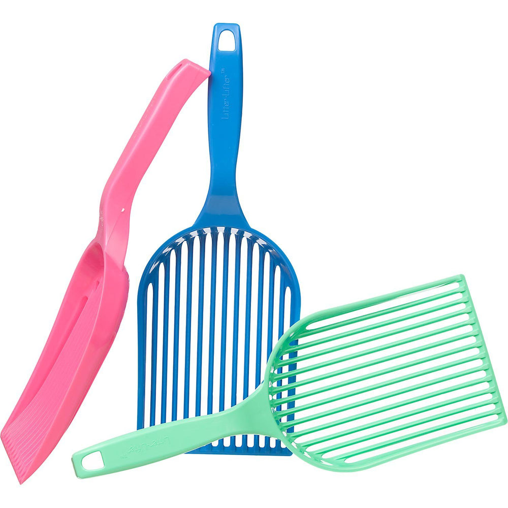 Litter Lifter: cuchara de arena para gatos, recoge desechos y mantiene la caja limpia.
