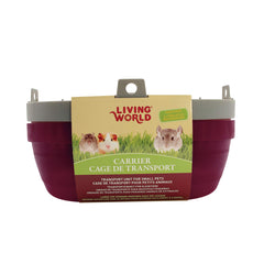 Living World portador, base rugosa para apoyo seguro durante el traslado