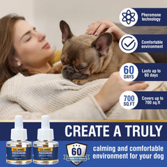 Difusor para perros enchufado en pared, ambiente sereno