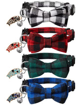 Collar LLHK para gato con pez y lazo, facilita ubicación y estilo.