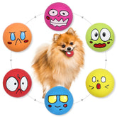 LLSPET juguete para perro látex sonoro, bola-1, perfecto para juegos de atrapar.