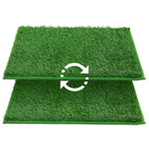 LOOBANI césped artificial para perros con drenaje rápido, ideal para bandeja de entrenamiento.