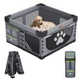 LOOBANI jaula para perros plegable interior, montaje rápido para uso en casa o durante viajes.