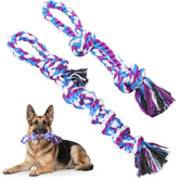 LOOBANI: juguete de cuerda para perros mordedor agresivo, ideal para juego y mordidas seguras.