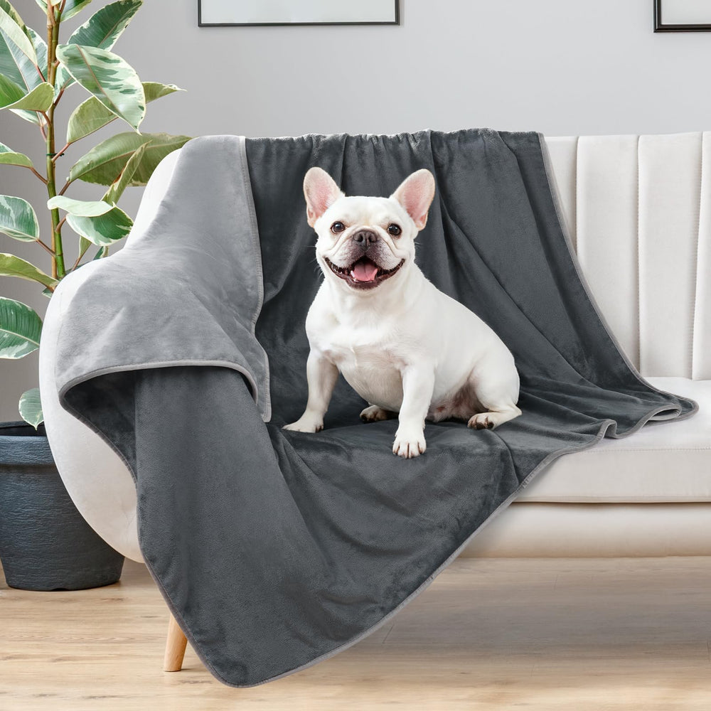 Manta LOOBANI impermeable de doble cara para cama y sofá, protege frente a derrames