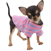 Camiseta Lophipets rayas frente para perro pequeño con tela suave
