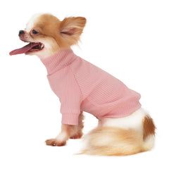 LOPHIPETS suéter para chihuahua rosado claro, ideal para paseos diarios.