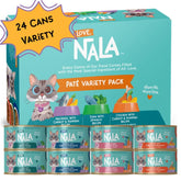 Love, NALA pate gato 24-pack preparado para una comida equilibrada diaria.