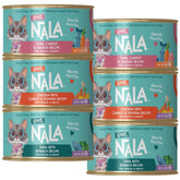 LOVE NALA pate-variedad-embalaje: muestra el formato de pack para probar sabores