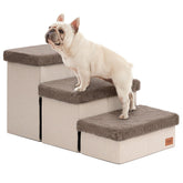 Love's cabin escalera para perro de 18 pulgadas de alto, lugar seguro para subir a la cama