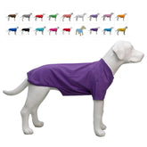 Lovelonglong camiseta para perro, frontal, tela suave para uso diario.