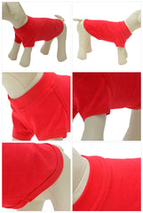 Lovelonglong camiseta para perro, detalle tejido suave