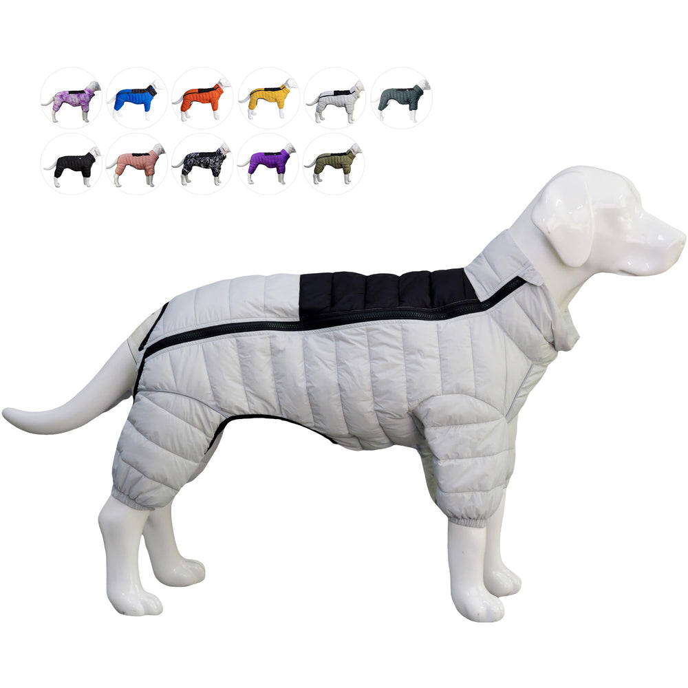 Lovelonglong cazadora calor cuatro patas para paseos fríos