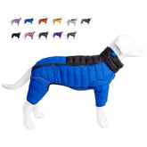 Lovelonglong cazadora para perro cuatro patas, aporta calor cómodo en paseos diarios.