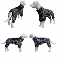 Lovelonglong Micai chaqueta con cobertura de 4 patas, mantiene a tu perro abrigado.