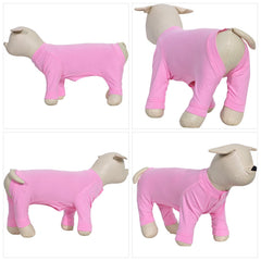 Lovelonglong pijama para perros, diseño 4 patas, ofrece comodidad diaria.