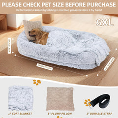 Espuma de memoria de 10 cm en cama LOVEPals para soporte cómodo.