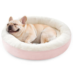 Love's cabin Cama Donut redonda 30 pulgadas, refugio cálido para perros grandes.