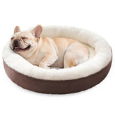 Love's cabin cama donut redonda grande para perros, confort y apoyo.