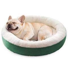 Love's cabin cama redonda 30 pulgadas para perros grandes, descanso cómodo