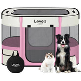 Love's cabin corral de juego, montaje rápido para mascotas en casa