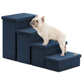 Love's cabin Escaleras para perros 4 en 1 con almacenamiento práctico.