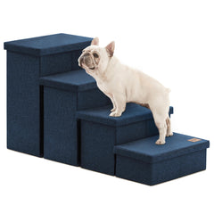 Love's cabin Escaleras para perros 4 en 1 con almacenamiento práctico.
