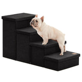 Love's cabin escalera para perros de 4 niveles plegables, ideal para camas altas
