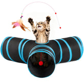 Love's cabin tunel gato 3 vías con mirilla y bola para estimular juego