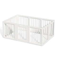 Lovetail corral para perros con puerta transparente para supervisar a tu mascota