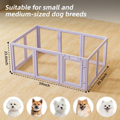 LoveTail uso interior-exterior: muro acrílico claro para espacios dentro y fuera.