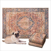 Lovewag almohadilla para perros decorativa con acabado terracota que realza la estética del hogar.