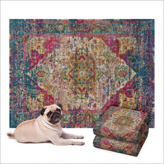 Lovewag almohadilla para perro lavable con apariencia decorativa para el hogar