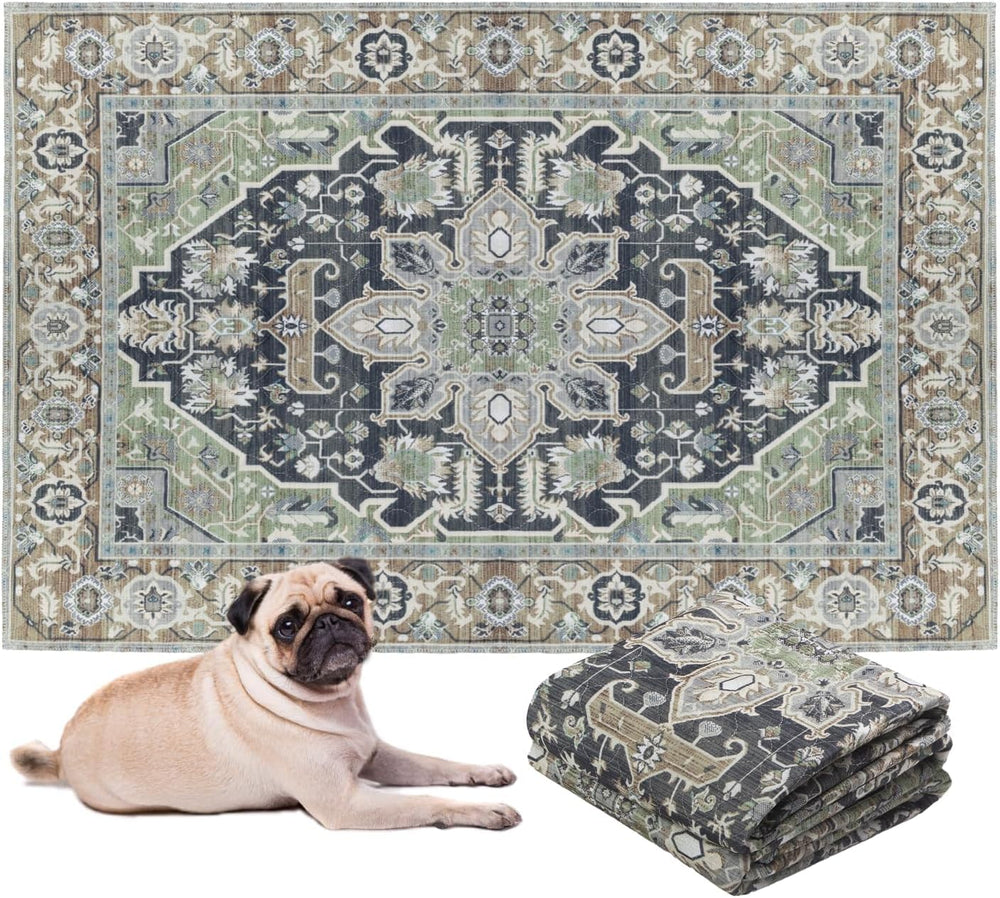 Lovewag Pads con diseño decorativo e impermeable, protege el piso sin perder estilo.