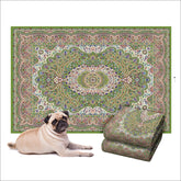 LOVEWAG almohadilla lavable para perros con diseño Peacock Garden protege suelos y decora el hogar