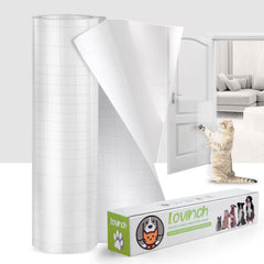 Lovinch protector de muebles con adhesivo un solo lado para gatos protegiendo sofás.