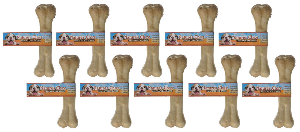 Loving Pets Elección Natural hueso presionado de 6,5 pulgadas para juego seguro