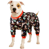 LovinPet camiseta para perro grande con astronauta negro, uso diario cómodo.