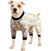 LovinPet pijama para perro grande con elefantes dormilones, cómodo para uso diario.